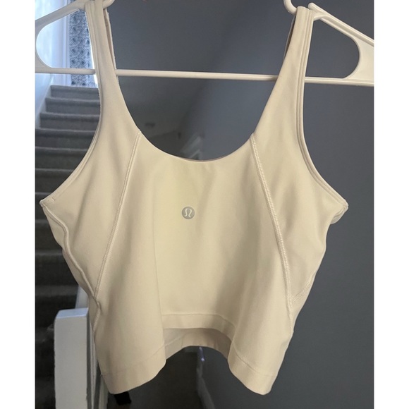 ✨SOLD✨Lululemon Align Tank Top (6).Off White. - Picture 4 of 5